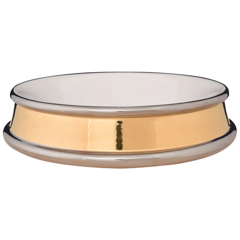 Lavaman gjysëm i zhytur në argjilë zjarri të lyer me dorë, prodhuar në Itali, Manilo Viadurini