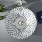 Lavaman gjysëm i zhytur në argjilë zjarri në përfundime të ndryshme Prodhuar në Itali - Capatosta Viadurini