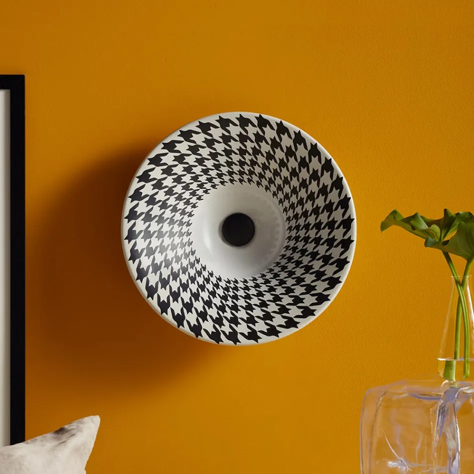 Lavaman gjysmë i futur në porcelan francez të cilësisë së lartë - Pausa Viadurini