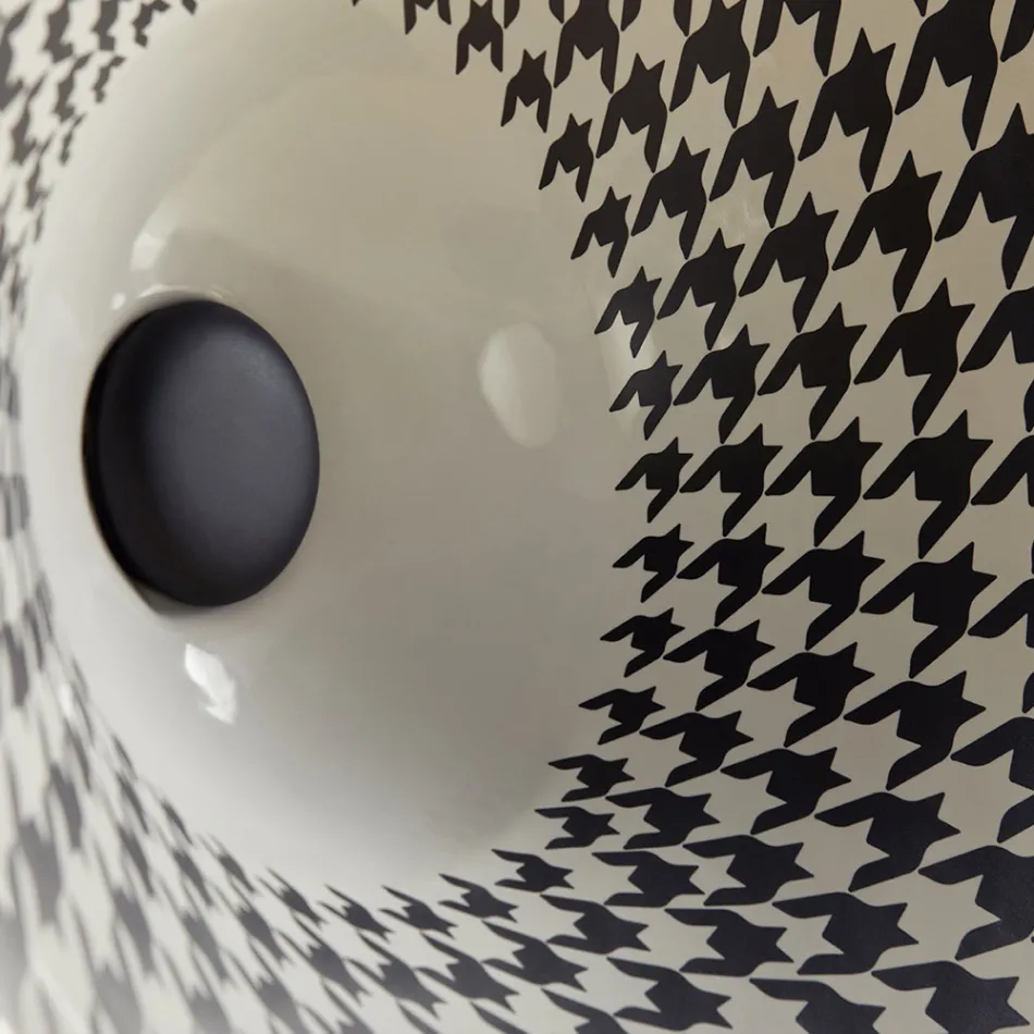 Lavaman gjysmë i futur në porcelan francez të cilësisë së lartë - Pausa Viadurini