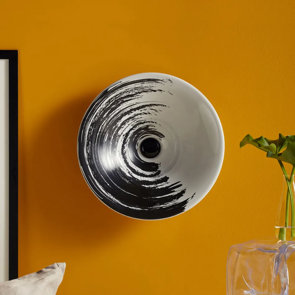 Lavaman gjysmë i futur në porcelan francez të cilësisë së lartë - Pausa Viadurini