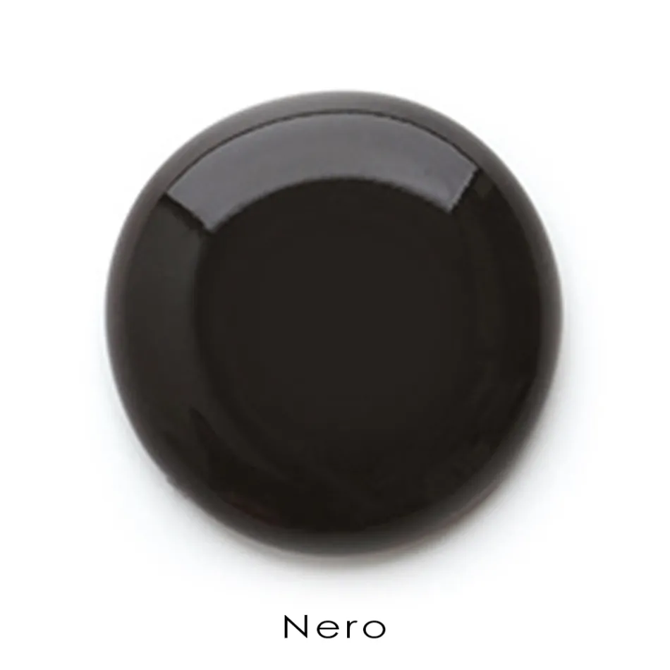 Lavaman me kënd me mur në qeramikë të bardhë dhe me ngjyra 42 cm - Angelino Viadurini