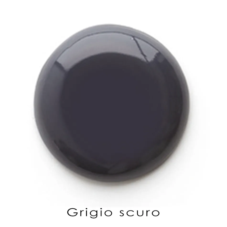 Lavaman me kënd me mur në qeramikë të bardhë dhe me ngjyra 42 cm - Angelino Viadurini