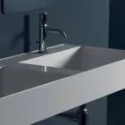 Dizajn modern modern i varur lavaman qeramik Dielli 120x45 cm i bërë në Itali Viadurini