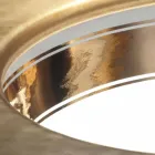 Zhytja e barokut nënujor në argjilë zjarri dhe ari të bërë në Itali, Egje Viadurini