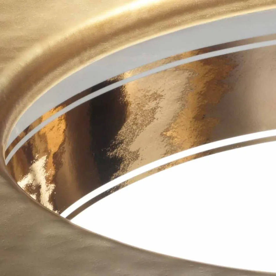 Zhytja e barokut nënujor në argjilë zjarri dhe ari të bërë në Itali, Egje Viadurini