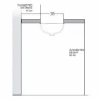 Zhytja e barokut nënujor në argjilë zjarri dhe ari të bërë në Itali, Egje Viadurini