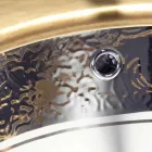 Lavaman nënujor barok në argjilën e zjarrit dhe platinin e bërë në Itali, Egje Viadurini