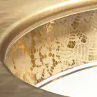 Zhytet zhytet në argjilë prej argjile dhe ari të punuar me dorë në Itali, Egje Viadurini