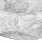 Mbledhja e rrumbullakët me mermeri Carrara e rrumbullakët e bërë në Itali - Canova Viadurini