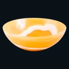 Lavaman countertop në gurin portokalli Aris Viadurini