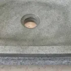 Dizenjoni banjën e banjës me countertop në gurin Hilda Viadurini