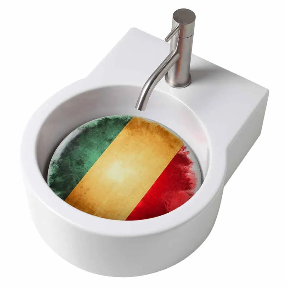 Lavaman / pezullim i dizajnit Countertop i bërë në Itali Tor Viadurini