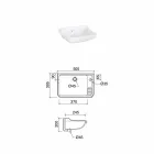 Pëlhurë dore e pezulluar në Qeramikë e Dizajnit Klasik, e bërë në Itali - Nausica Viadurini