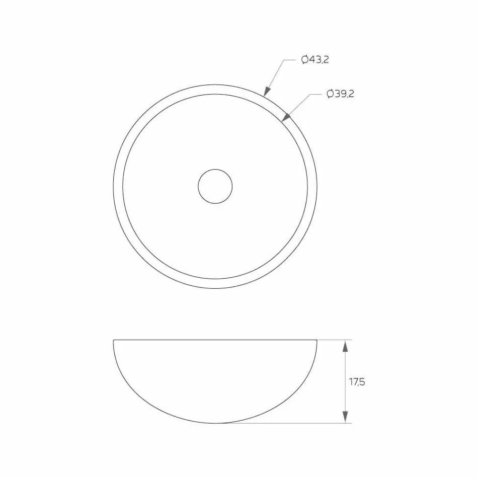 Lavaman me rrathë qarkullues në këmbë i bërë në Itali, Donnas Viadurini