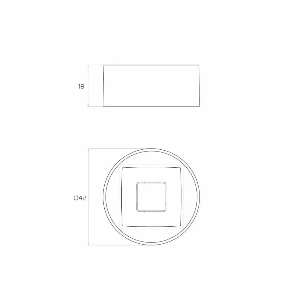 Mbajtëse banje countertop countertop prodhuar në Itali, Forino Viadurini