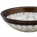 Lavamani rrethor i punuar me dorë në rrëshirë, Buguggiate Viadurini