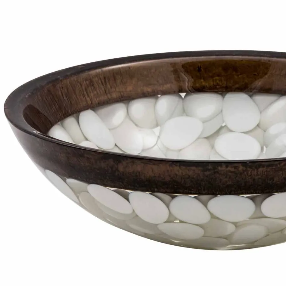 Lavamani rrethor i punuar me dorë në rrëshirë, Buguggiate Viadurini