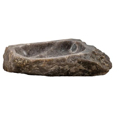 Lavaman banak i punuar me dorë në gur kuarci të tymosur, Vigasio Viadurini