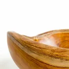 Larje banjo countertop moderne Vigevano në dru tik dru natyral Viadurini