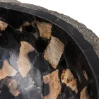 Lavaman countertop i punuar me dorë në gur lumi, Palizzi Viadurini