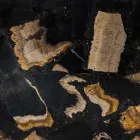 Lavaman countertop i punuar me dorë në gur lumi, Palizzi Viadurini