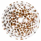 Mbytet moderne i rrumbullakët me banjë countertop në rrëshirë, Bussi Viadurini