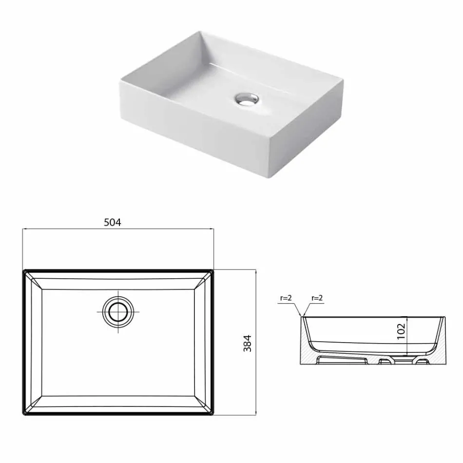 Dizenjoni lavatrice në Leivi me qeramikë të bardhë ose me ngjyrë Viadurini