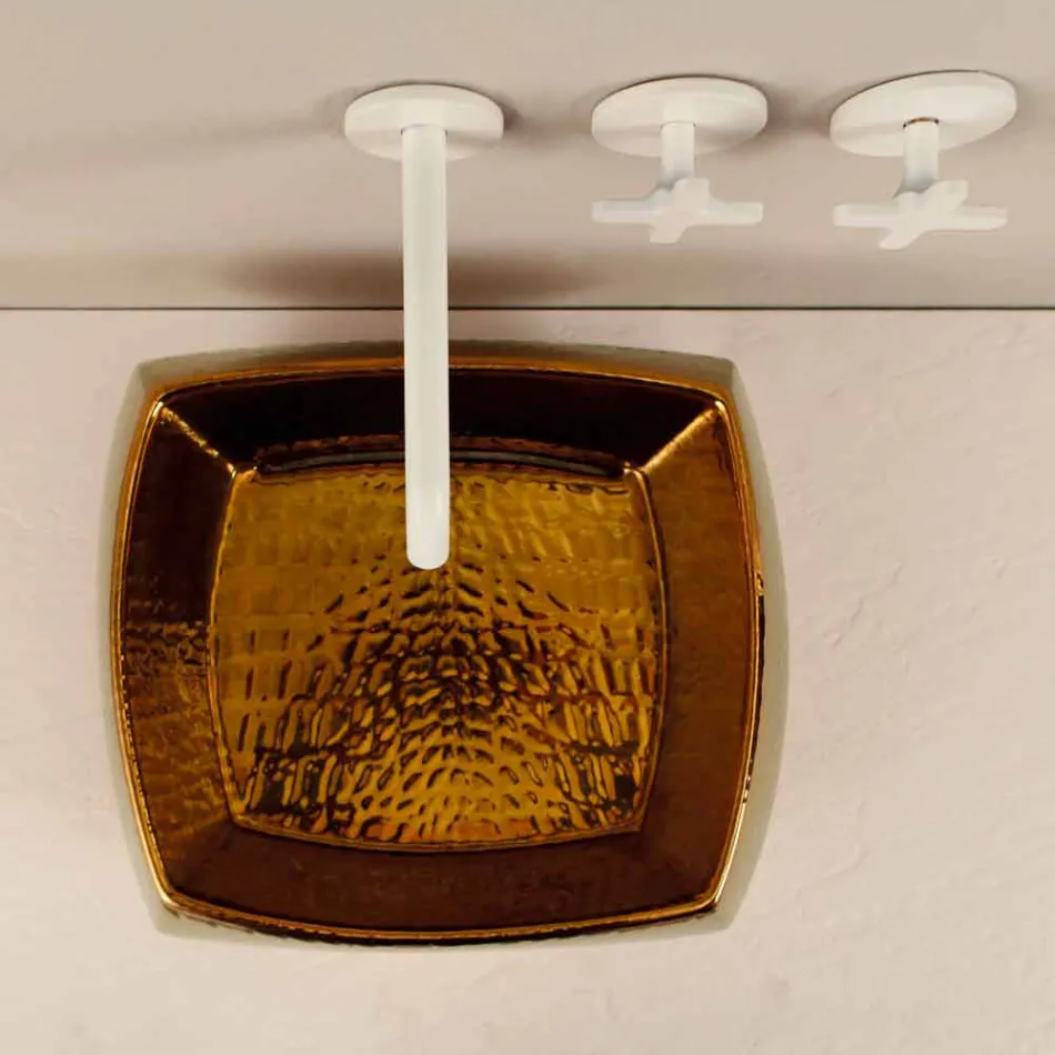 Lavatrice projektuesi në qeramikë bronzi të bërë në Itali Simon Viadurini