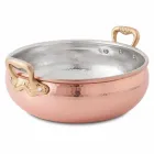 Tenxhere perimesh prej bakri të konservuar me 2 doreza prodhuar në Itali 16 cm - Gianmaria Viadurini