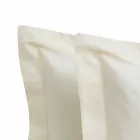 Fletë me ngjyra të ngurta plotësohen në saten pambuku për krevat dopio - Hibiscus Viadurini