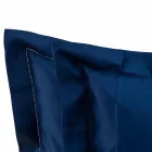 Fletë me ngjyra të ngurta plotësohen në saten pambuku për krevat dopio - Hibiscus Viadurini