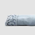 Çarçaf dopio me Lino me Lace Poema, 3 Finitura - Dulcis Viadurini