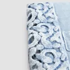 Çarçaf dopio me Lino me Lace Poema, 3 Finitura - Dulcis Viadurini