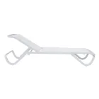 Shezlong për jashtë Solaya 194x65 cm prej alumini dhe tekstili Viadurini