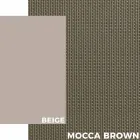 Sunbed në natyrë në alumini me rrota dhe armaturë Dizajn modern - Carmine Viadurini