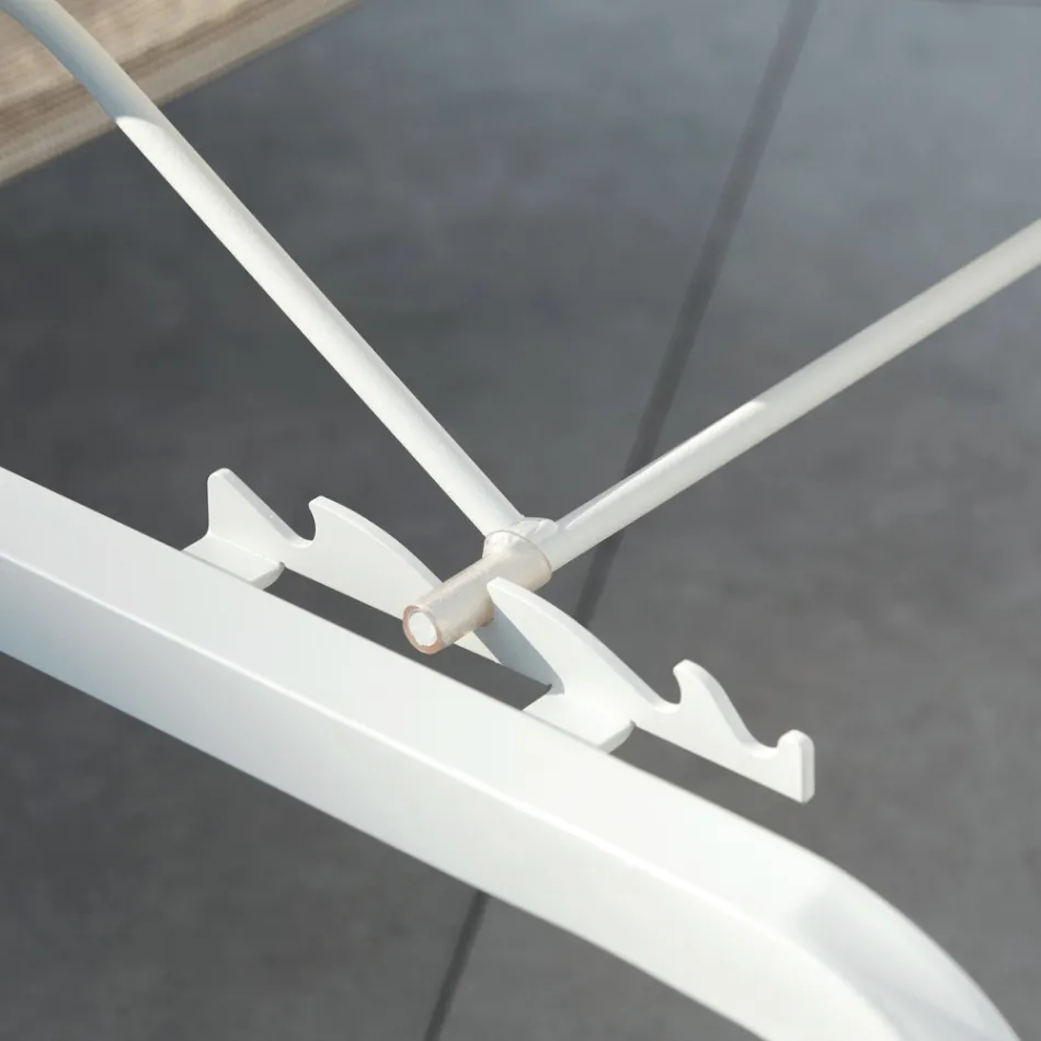 Prodhuar në Itali Krevat Kopshti i Statueshëm 2 Copë - Aberdeen Viadurini