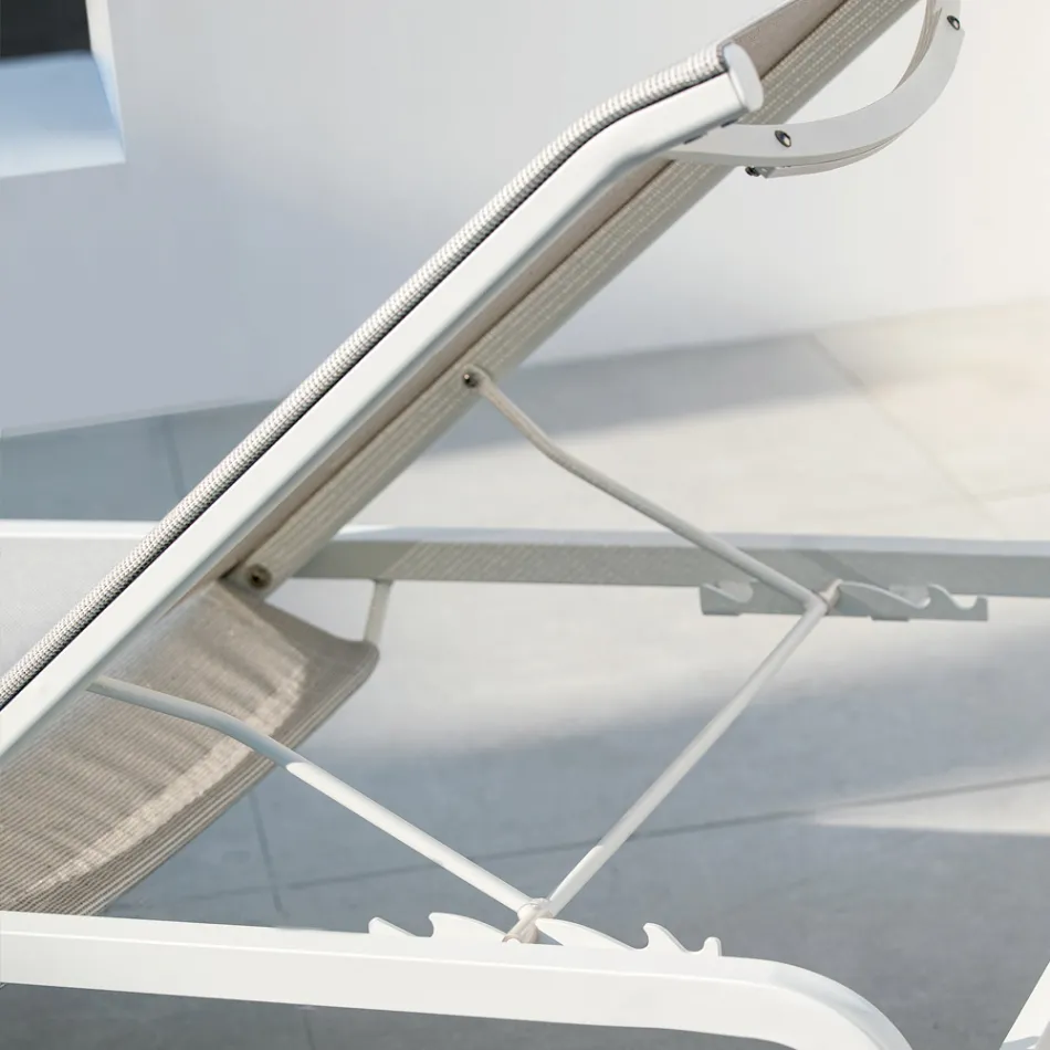 Prodhuar në Itali Krevat Kopshti i Statueshëm 2 Copë - Aberdeen Viadurini