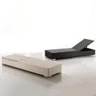 Shezlong kopshti në polirattan të thurur me dorë - Experia Viadurini