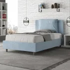 Koka e shtratit 120x200 cm me jastëkë mikrofibre Prodhuar në Itali - Lojërat Olimpike Viadurini