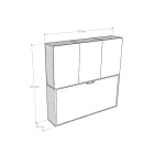 Krevat i vetëm Murphy në kompozime të ndryshme - Bashkëpunim Viadurini