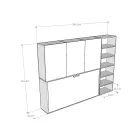 Krevat i vetëm Murphy në kompozime të ndryshme - Bashkëpunim Viadurini