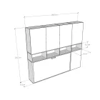 Krevat i vetëm Murphy në kompozime të ndryshme - Bashkëpunim Viadurini