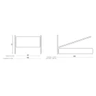 Krevat tek me krevate prej pëlhure Prodhuar në Itali - Fiuto Viadurini