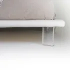 Krevat dopio i veshur me susta nga lëkura eko ose pëlhurë e prodhuar në Itali - Armonica Viadurini