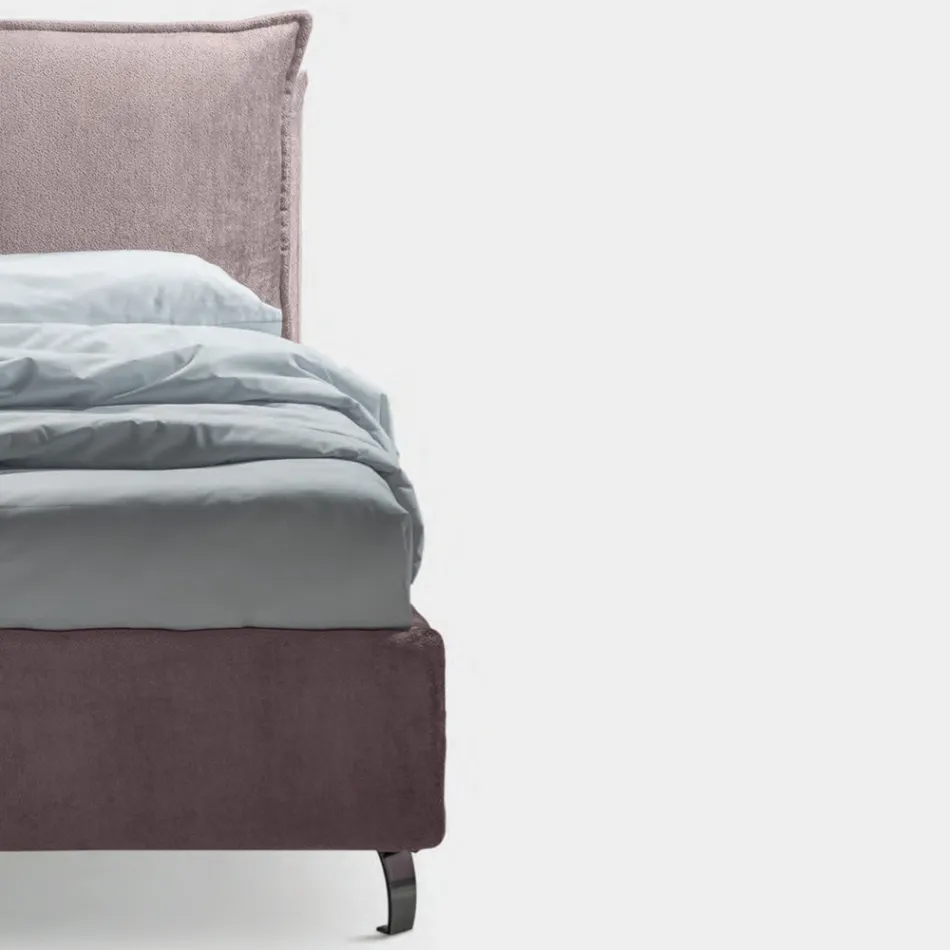 Krevat dopio 160x190 me 2 jastëkë të butë me perimetër - Ernesta Viadurini