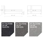 Krevat dopio 160x190 me 2 vija vertikale dhe paralele dyngjyrëshe - Paolo Viadurini