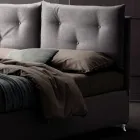 Krevat dopio 160x190 me Kopsa Dekorative në Jastëkë - Rreze Viadurini