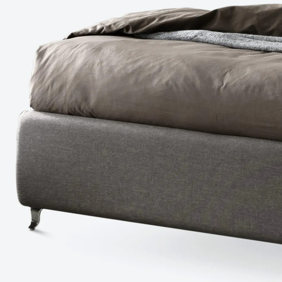 Krevat dopio 160x190 me Kopsa Dekorative në Jastëkë - Rreze Viadurini