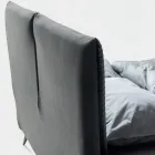 Krevat dopio 160x190 me mbushje në formë jastëku - Brezze Viadurini